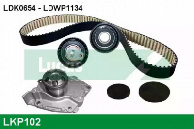 LUCAS ENGINE DRIVE lkp102 -  Водяной насос + комплект зубчатого ремня